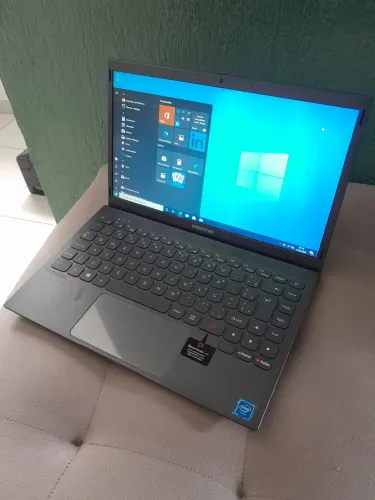 Notebook Positivo Motion Gray, Intel, 4gb memória SSD 128gb armazenamento todo bom