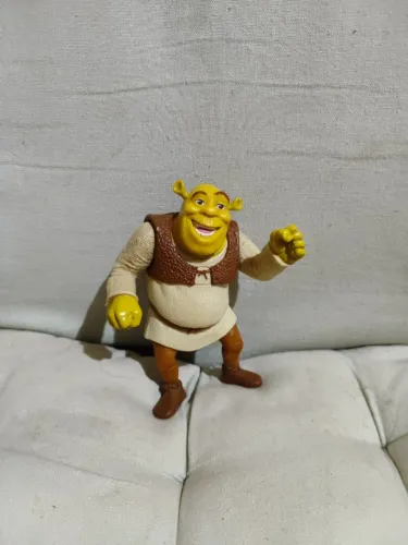 Boneco Shrek Articulado + Bebe Dragao Dronkey Mcdonalds