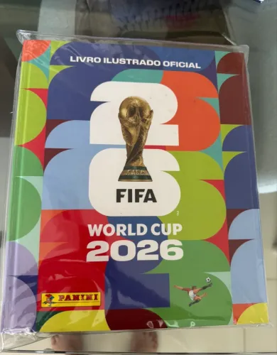 Vendo álbum completo dessa copa 2026 álbum completo capa dura normal 