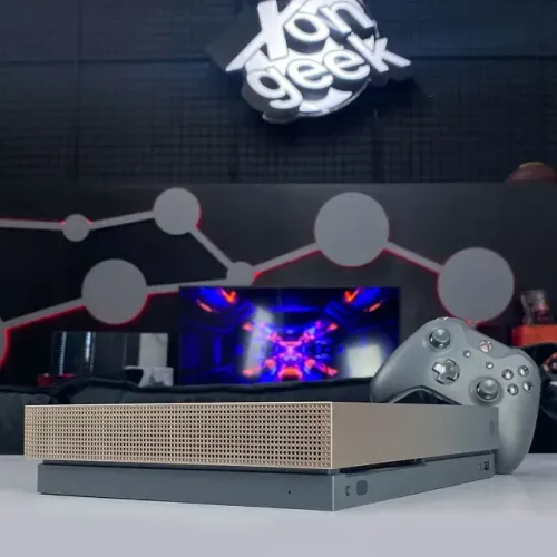 Xbox One X Gold Rush (Seminovo) | Parcele em Até 24x no Cartão! | Aceitamos seu Usado!