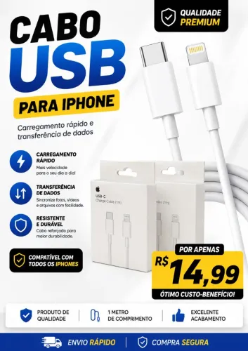 Carregador iPhone
