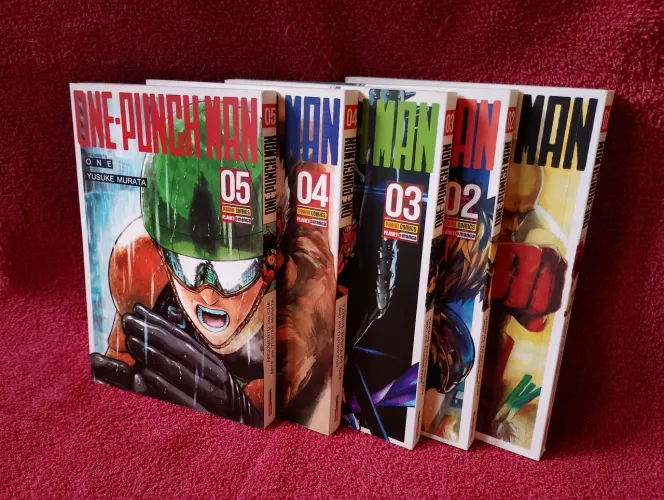 Mangá One Punch Man Volumes 1 ao 15