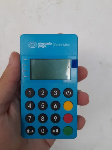 Maquininha de cartão ponte mini mercado pago 