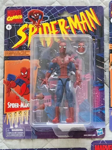 Marvel legends retro Spiderman