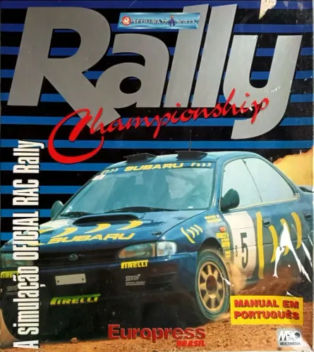 cd de jogos rally, championship simulação oficial lacrado 98cx