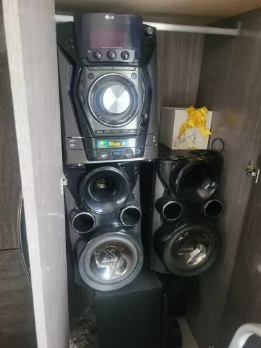 Som mini system lg bombox