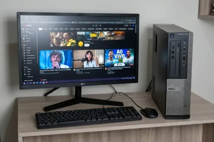 Desktop Dell OptiPlex 390, Intel i3, 16GB RAM, SSD e HDD. Otimo Estado, Funcionando Bem