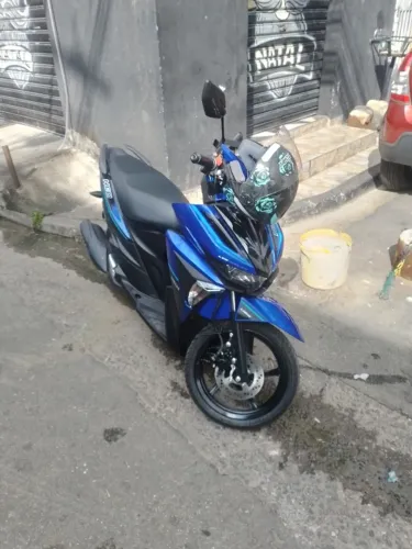 Yamaha Neo 125 Azul - Única Dona (Manual e Chave Reserva)