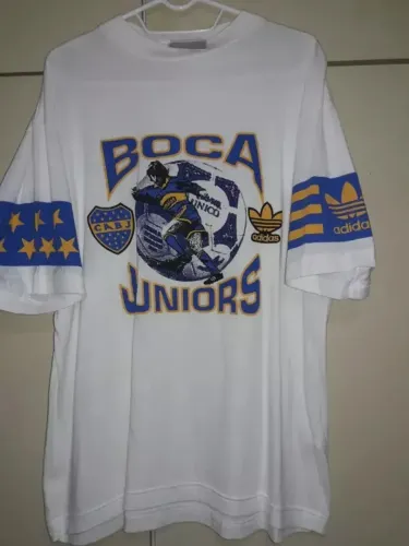 Rara Camiseta Boca Juniors Adidas 1992 Comemorativa Campeão Argentina Tam. 3 (igual a M)