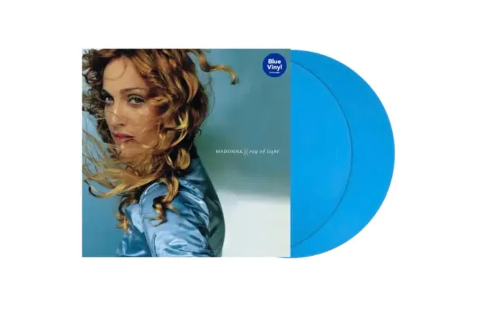 Madonna Ray of Light em LP azul Vinil blue Exclusive