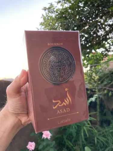 Perfume Lattafa Asad Bourbon Lacrado Original