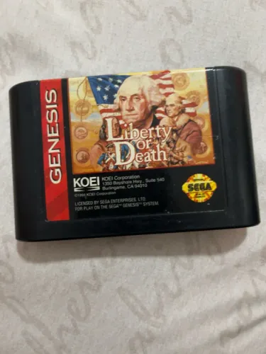 Liberty or Death Mega Drive Original