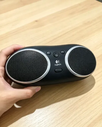 Lote 2 Caixas de Som Antigas Philips e Logitech para iPod Sem Teste