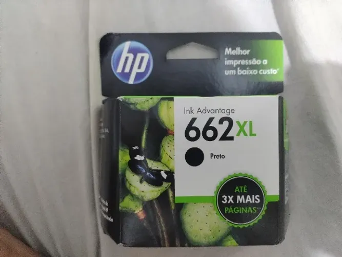 Cartucho HP 662XL Preto - Original, Alto Rendimento