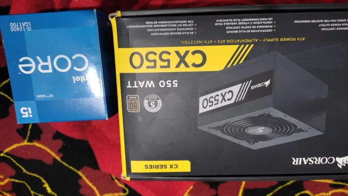 Vendo fonte Corsair Cx550 