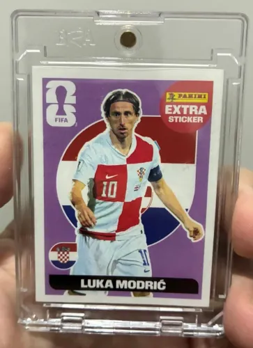 Figurinha Legend Extra Sticker Luka Modric Bordo