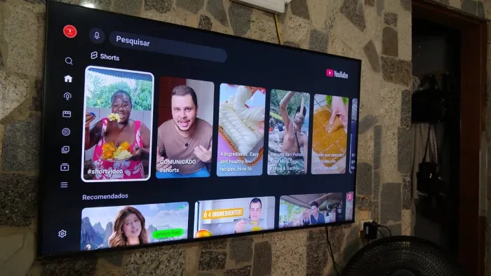 Tv Samsung 55 smart 4k com comando de voz 