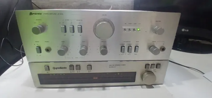 amplificador e tuner