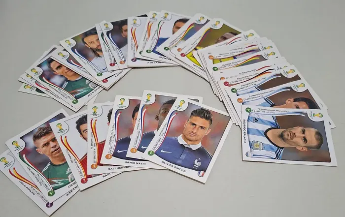 Figurinhas Panini Copa do mundo 2014