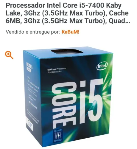 Processador core i5 7ª geração