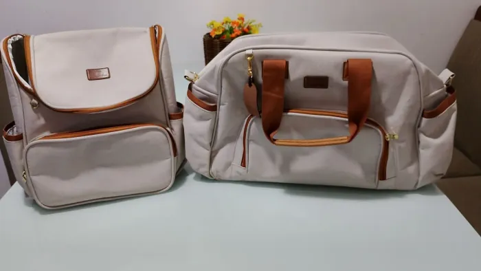 Bolsa maternidade unissex