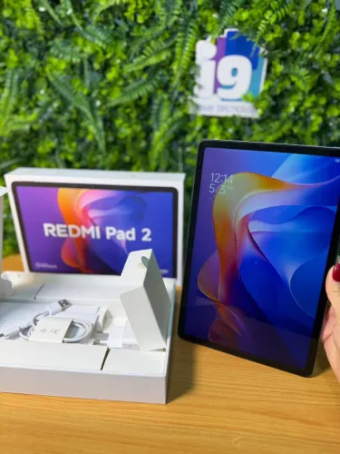 TABLET REDMI PAD 2 MINT GREEN 256Gb COMPLETO IMPECÁVEL 