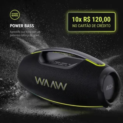 Caixa de Som HYPERBOOM 1000 Bluetooth