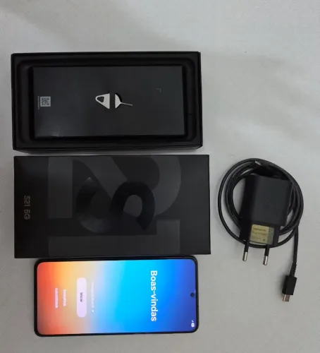 Celular Samsung S21 preto (128Gb)