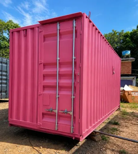 Container com pintura