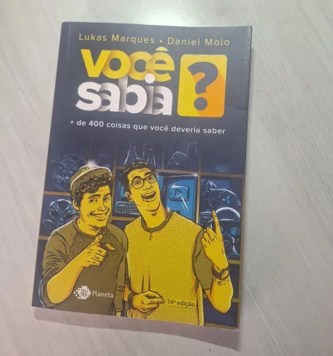 Livro Você sabia? lukas marques daniel molo