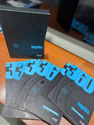 Livro inglês 360? graus - 3 volumes - FTD ensino médio