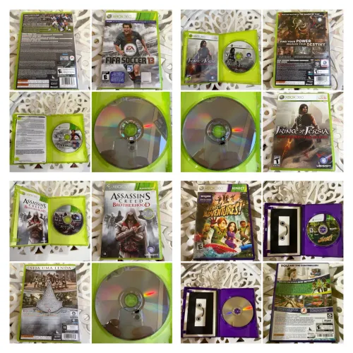 4 jogos de XBOX 360 Originais