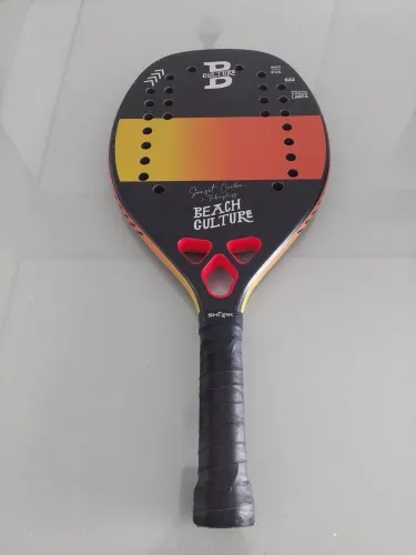 Vendo Raquete Beach Tennis Culture USADA, modelo Sunset Carbon