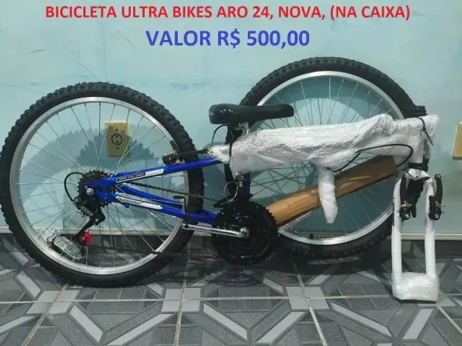 Bike (Aro 24) nova, na caixa