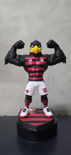 Estátua Mascote Flamengo 3d
