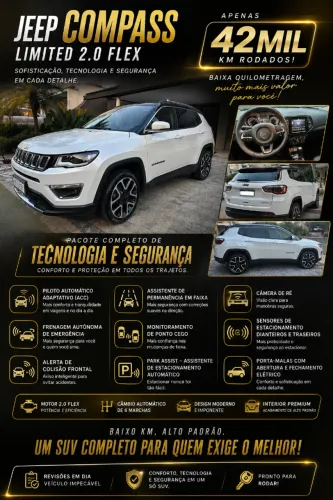 Jeep Compass Limited 2.0 4X2 Flex 16V Aut. 2018