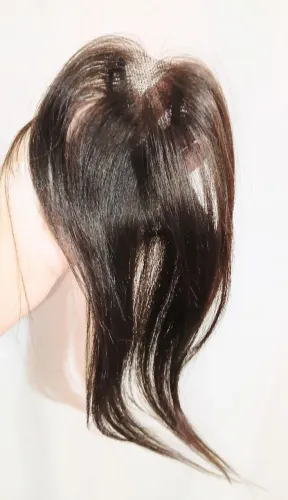 Topo cabelo humano 35cm