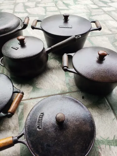 Jogos panela ferro antiga