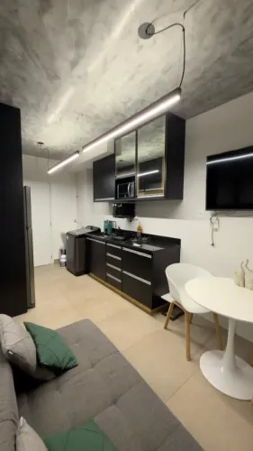 Flat 34mt mobiliado ID Vida urbana 19 andar