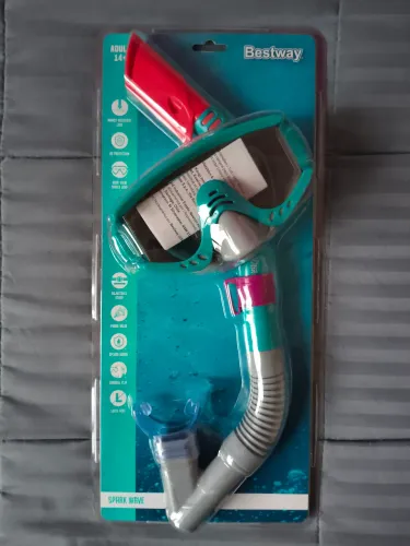 Kit Máscara de Mergulho com Snorkel