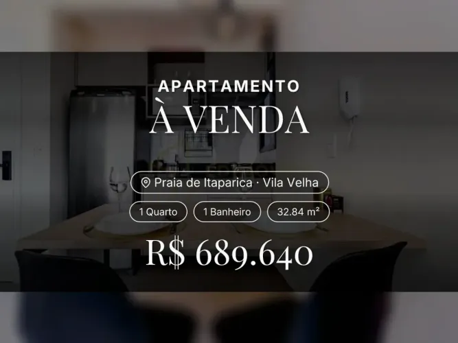 Oportunidade em Praia de Itaparica | Apartamento quarto e sala incrível