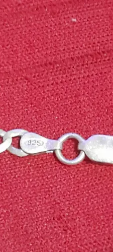 Vendo pulseira de prata 925