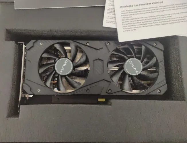 Placa de Vídeo Galax GeForce RTX 3060 12GB GDDR6 OC 1-Click PCIe 4.0