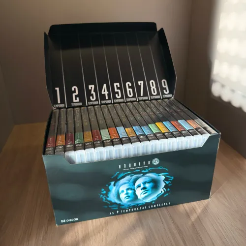 Box Arquivo X, Série Completa 9 Temporadas - 53 Dvds