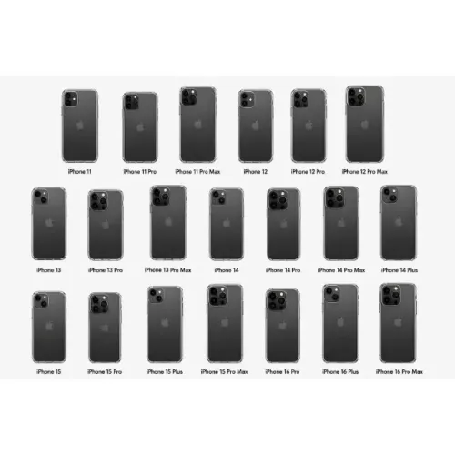 Lote de Capinha Premium Preta Silicone Aveludada Para iPhone 11/12/13/14P/15/16 ProMax