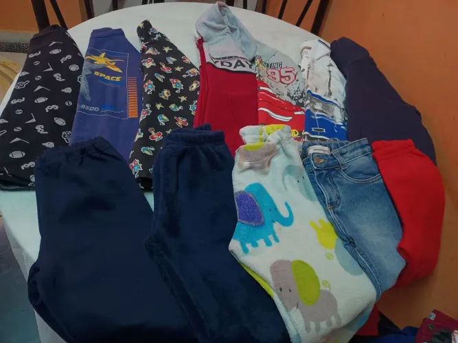 Lotinho de inverno menino 3 anos 12 peças