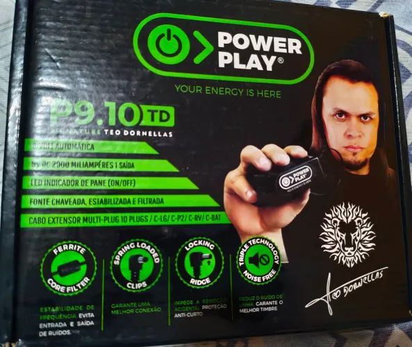 Fonte 10 pedais Power Play 2000 ma