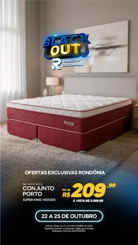 ? CAMA COMPLETA COM CONFORTO E QUALIDADE! ? OFERTA IMPERDÍVEL ? COMPRE JÁ A SUA!