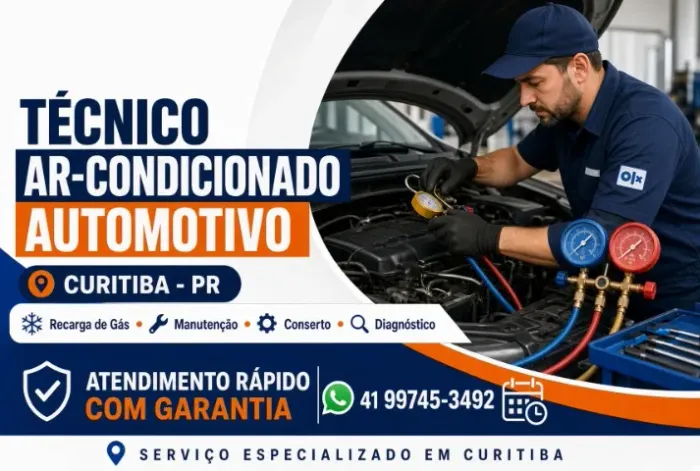 técnico em ar-condicionado automotivo