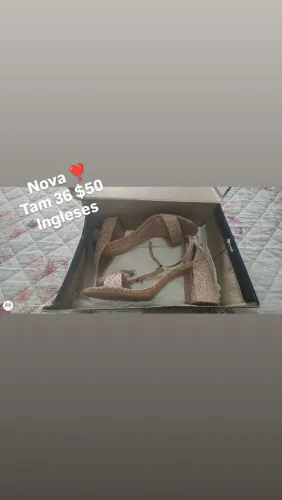 Sandália nova (?)